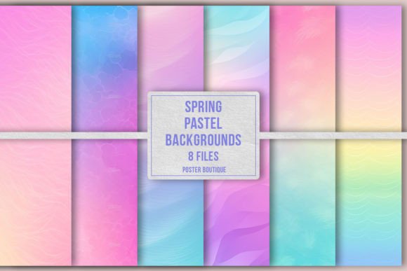 Download Spring Pastel Backgrounds Pack - Premium Bundle