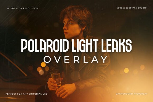 Download Polaroid Light Leak Overlay - Polaroid Collection