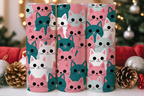 Download Cute Cats Pastel Pack 20oz Tumbler Wrap - Pastel pack Collection