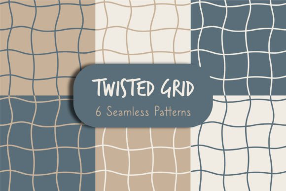 Download Twisted Grid Seamless Patterns - Premium Resources